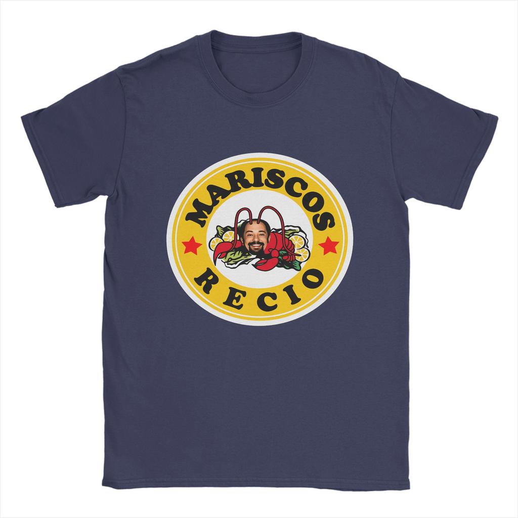 Harajuku TShirt Summer Antonio Mariscos Recio Novelty T Shirts  Pure Cotton Tshirt for Men Retro Cheap Print Short Sleeve Tops