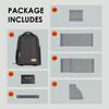 Lightweight Camera Backpack 2 Laptop Breathable Back Suitable for Photography and Commuting [TARION] 15L, Compartments, 15-inch Storage, System, TB-04