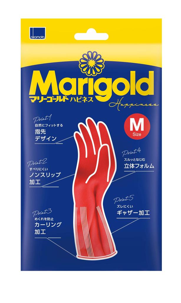 Okamoto Marigold 1 Pair [OKAMOTO] Happiness, Medium,