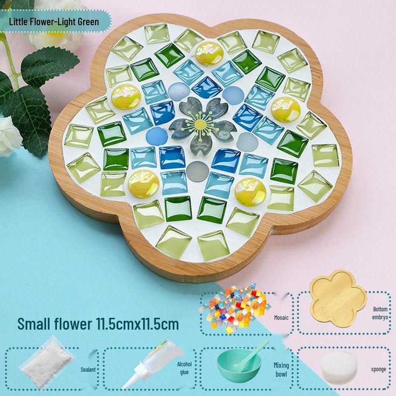 El Yapımı Mozaik Bardak Altlığı DIY Kiti Öğrenciler İçin – Anneler Günü ve Anaokulu Aktiviteleri İçin Mükemmel