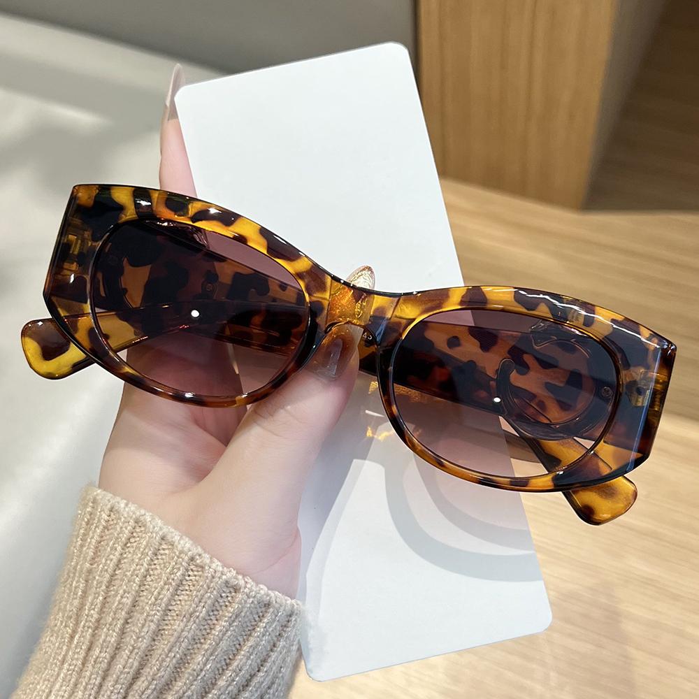 European and American retro style men's and women's fashionable sunglasses trend versatile summer sun shading and UV protection