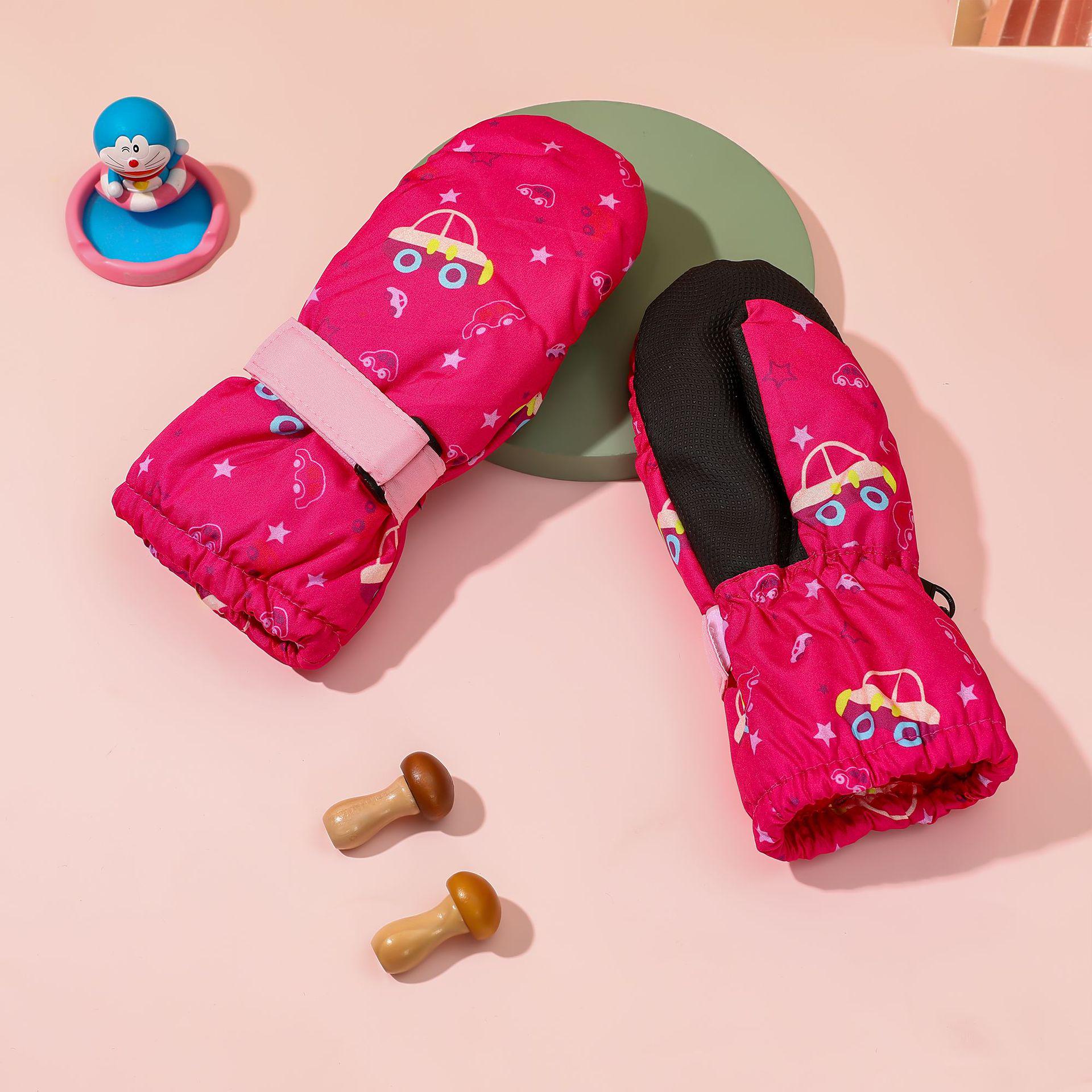 

Детские горнолыжные варежки с забавным принтом — водонепроницаемые, ветрозащитные, теплые и симпатичные для мальчиков и девочек 2-5 Years One Size