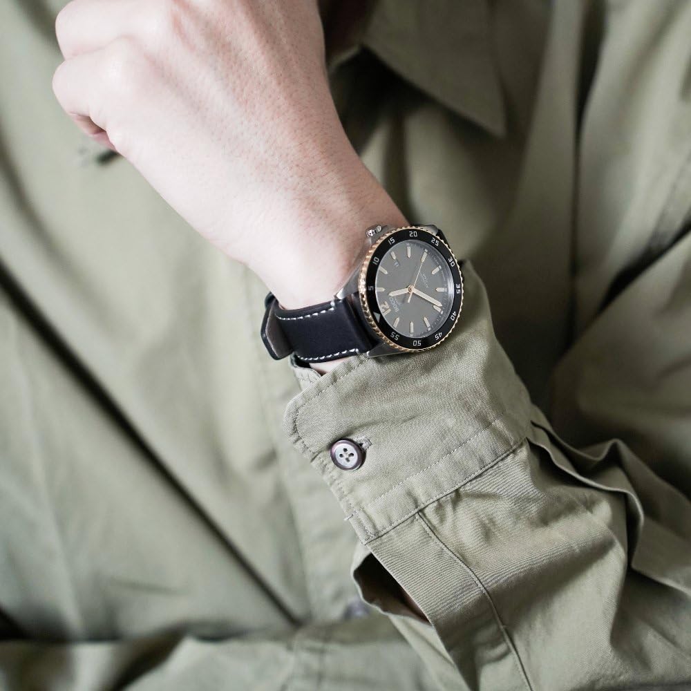 Boccia Titanium Classic Collection 3653-03 Men's Watch with Leather Strap