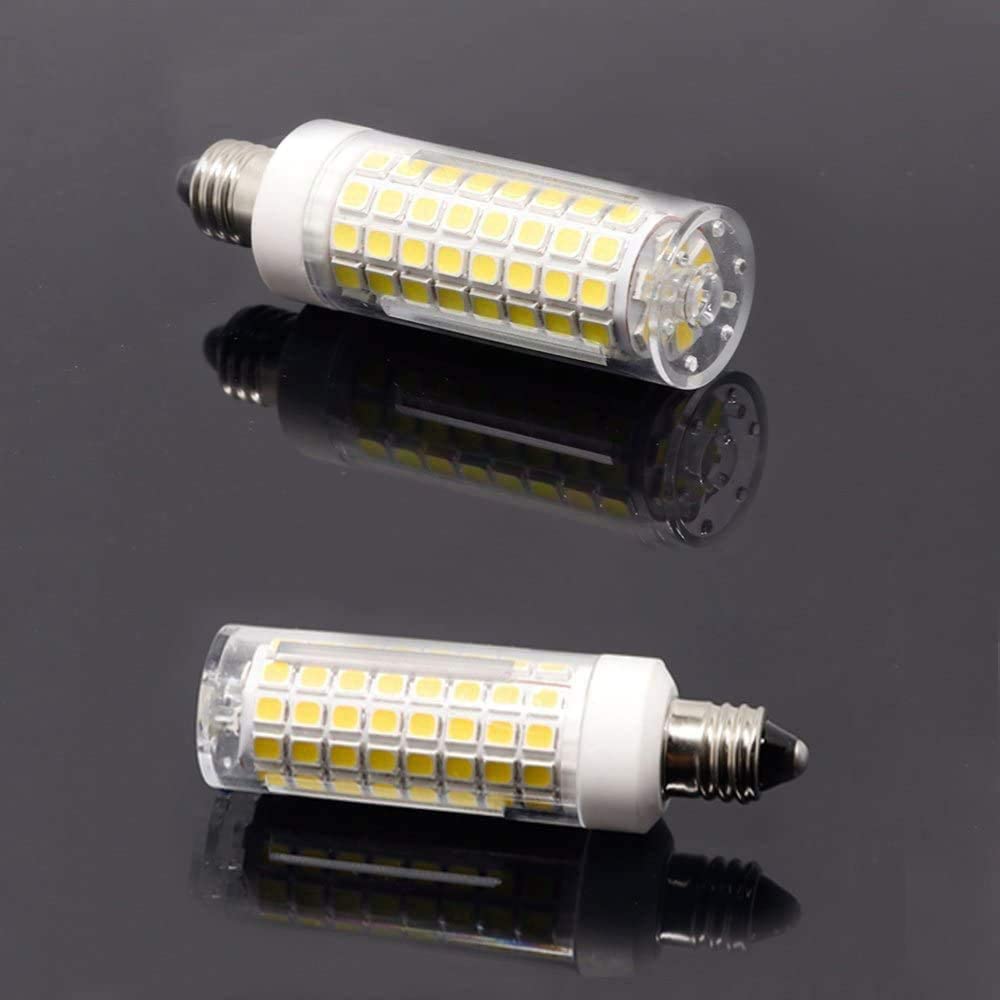 SYXKJ E11 LED Bulb, 7W, E11 Base, 700LM, Equivalent to 75W Halogen Lamp, AC100V, Warm White 3000K (5-pack)