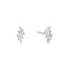 Ania Haie Silver Triple Marquise 925 Silver Stud Earrings E063-01H