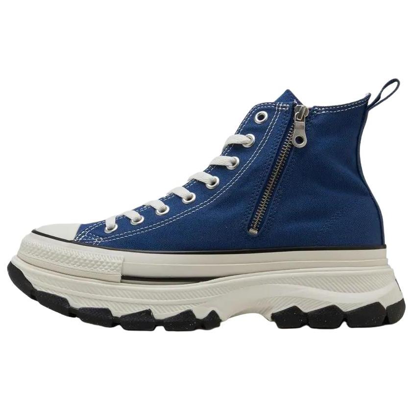 

Converse All Star Trekwave Comfortable Soft High Top Canvas Shoes Unisex Sneakers Navy-Blue 31311540 42