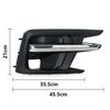 For Subaru Ascent 2019 2020 2021 Car Fog Light Cover Fog Lamp Trim Headlight Shade Grille Frame Grill 57731XC03A 57731XC02A