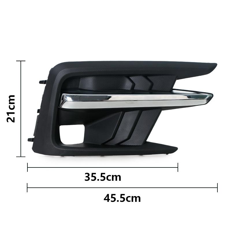For Subaru Ascent 2019 2020 2021 Car Fog Light Cover Fog Lamp Trim Headlight Shade Grille Frame Grill 57731XC03A 57731XC02A