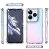 3 in 1 Hybrid Armor Shockproof Phone Case For Tecno Spark 20 Pro Hard Plastic Frame Transparent TPU Back Cover Coque Fundas