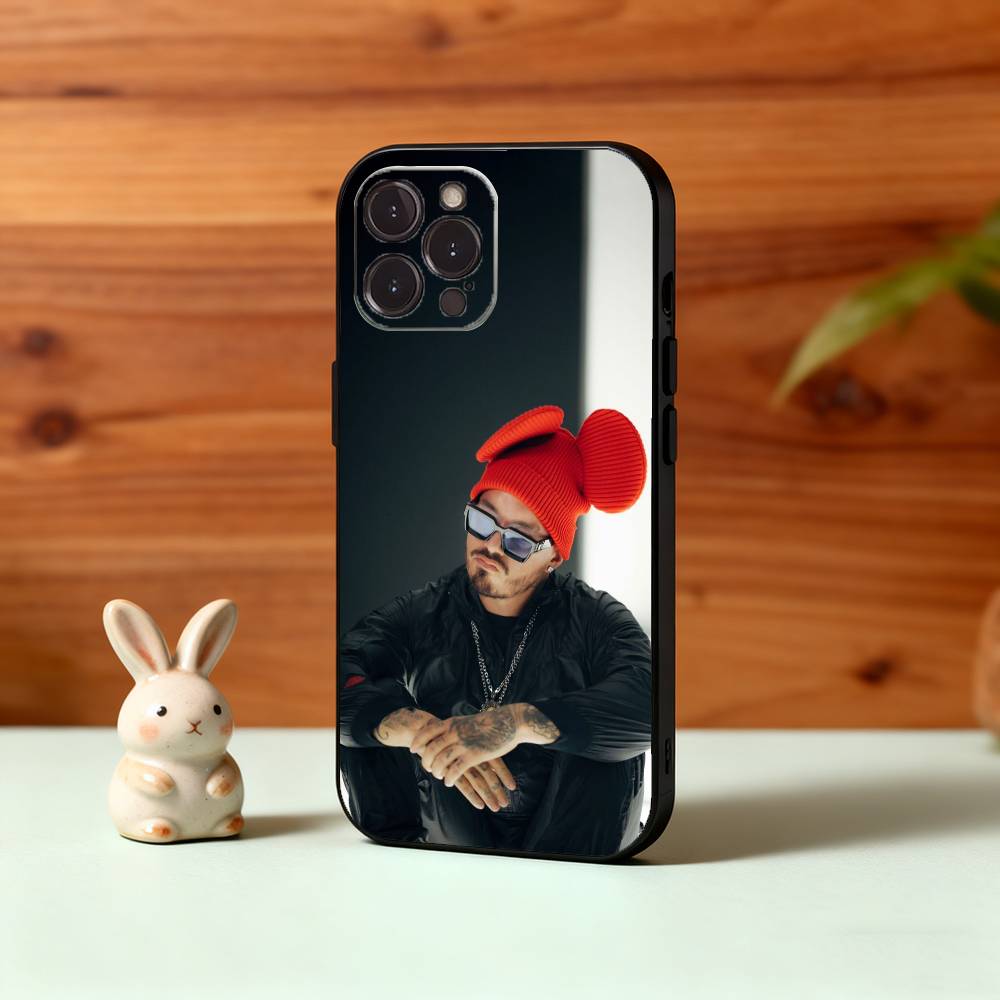 COOL J B-BalvinS Phone Case For iPhone17,16,15,14,13,12,Plus,Pro Max, 5G Others Soft Black Cover