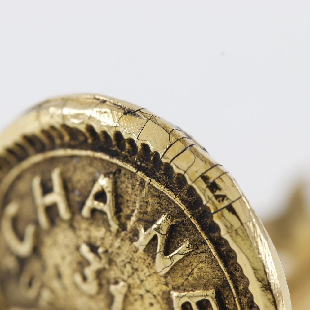 CHANEL 31 RUE CAMBON Earring vintage Plated Gold 10.2g Women Used