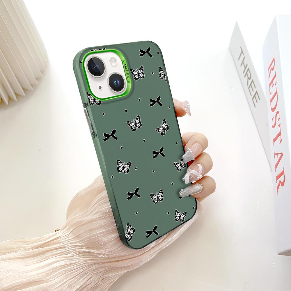 Fashion Colorful Sliver Double Sided Phone Shell Soft Edge Hard Case Full Cover Shockproof Phone Casing for Samsung A16 A55 Xiaomi Redmi 14C Poco C75