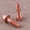 42mm M10 X 1.5 Threaded Turbo Stud Screw Flange Nuts Kit Alloy Steel Fit for T3 T4 T5 T6 Turbocharger Accessories