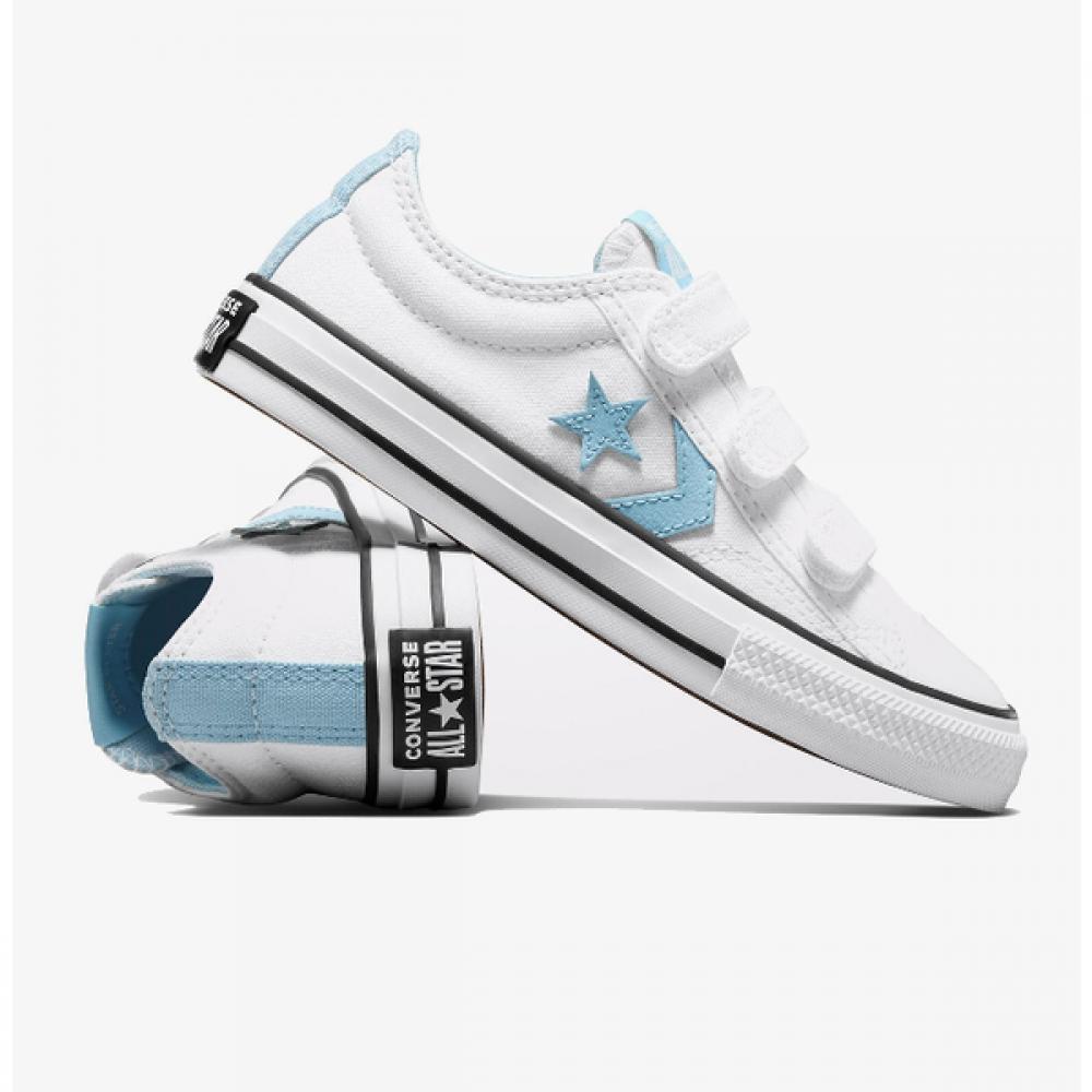 Converse Kids Athletic Shoes Sneakers White Star Player76