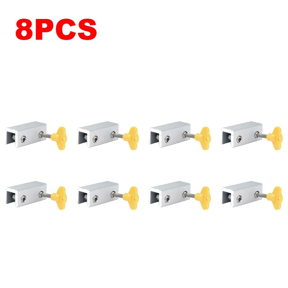1-10Pcs Window Lock Security Lock Limit Sliding Door Windows Restrictor Child Safety Anti-theft Door Stopper Home Improvement