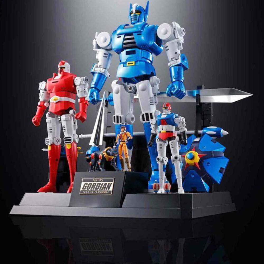TAMASHII NATIONS Chogokin Damashii Gordian the Fighter 320mm ABS PVC painted articulated figure BAS61019 GX-95 (approx. tall) & Die-cast &