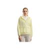 New FILA Athletics Jacket Women's Tender Shoot Yellow YE A11W527706F-YE