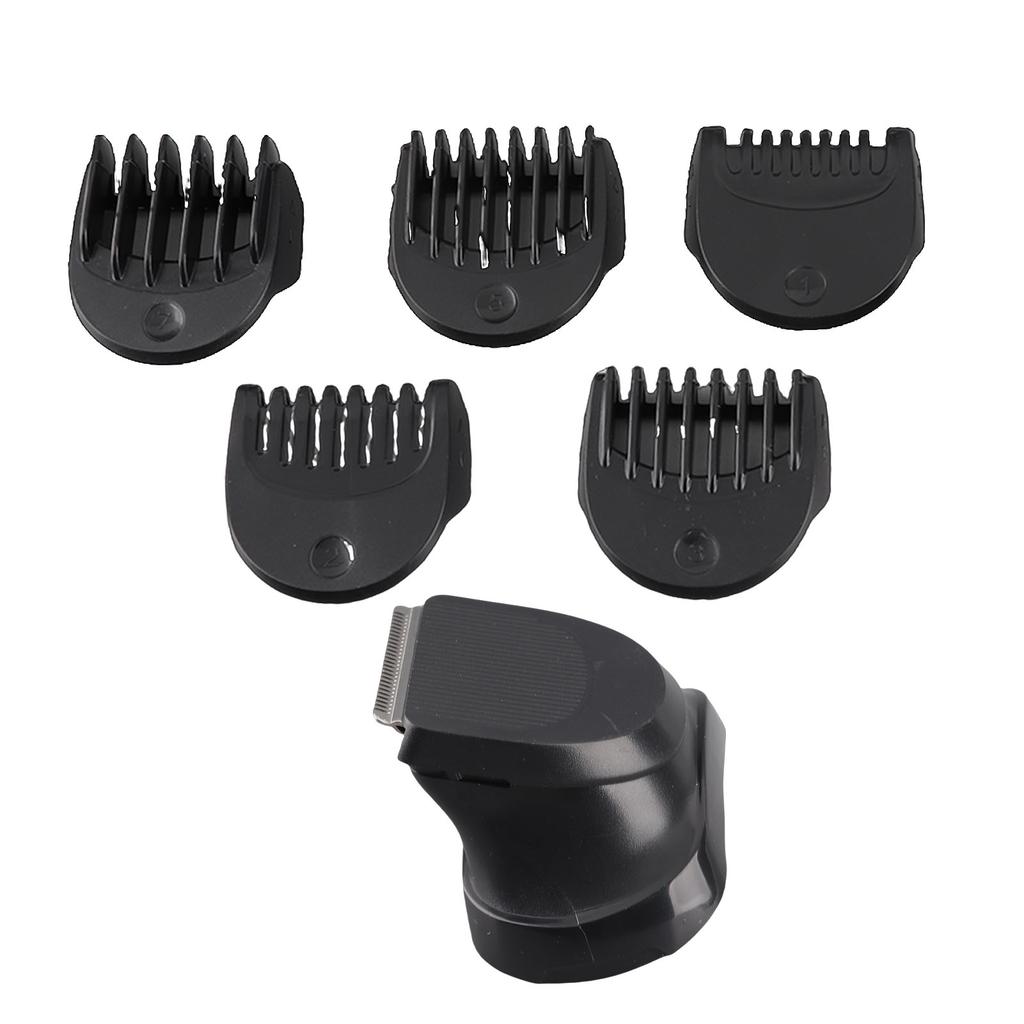 Testina Regolabarba Elettrica + Set di 5 Pettini Guida Adatto per Serie 3 380s‑4 3040 3045 300s