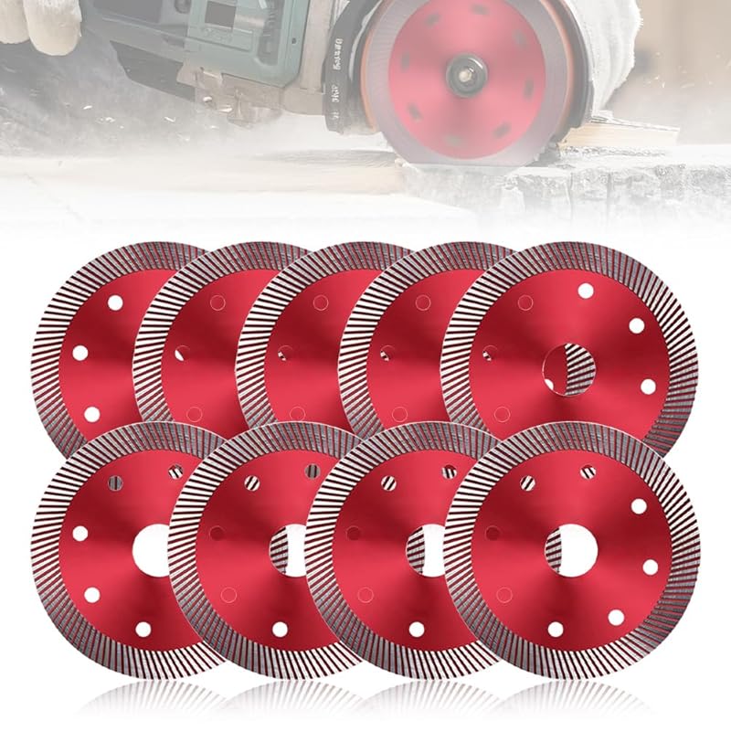 Diamond Saw Blades, Super Thin Tile Cutting Disc for Angle Grinder, Diamond Blade for Porcelain, Ceramic, Granite, Marble – Glass Cutting Disc,