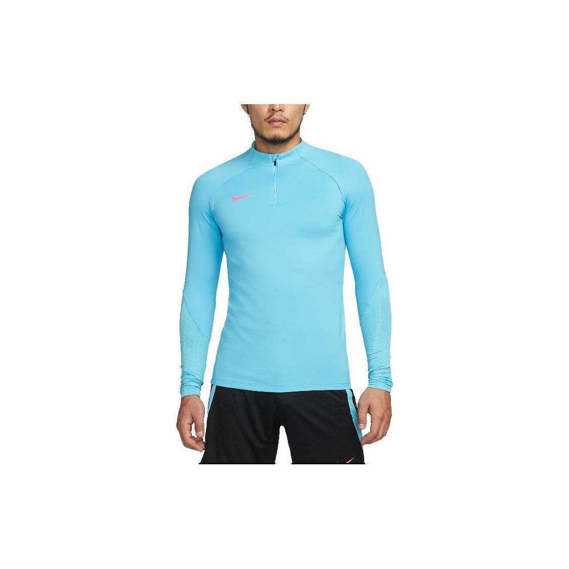 

Nike Dri-Fit Strike Half-Zip Pullover Sweatshirt Men Tops Blue DV9226-416