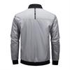 Spring and Autumn Baseball Collar Short Loose Solid Color Jacket Men's Business Casual Thin Coat Trend