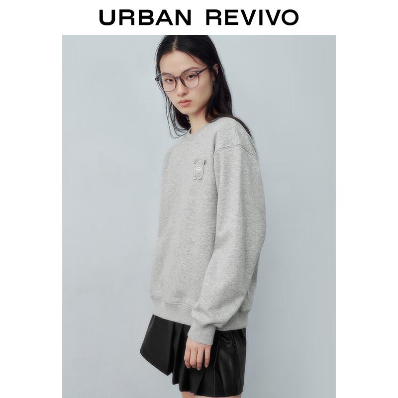 

UR 2025 Осень Женский Повседневный Свитшот с 3D Рисунком L