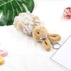 Bear Keychain Tiny Plush-Bear Keyring Party Favor Decorations for Boy Girl Wedding Birthday Keyring Funny Key-Holder