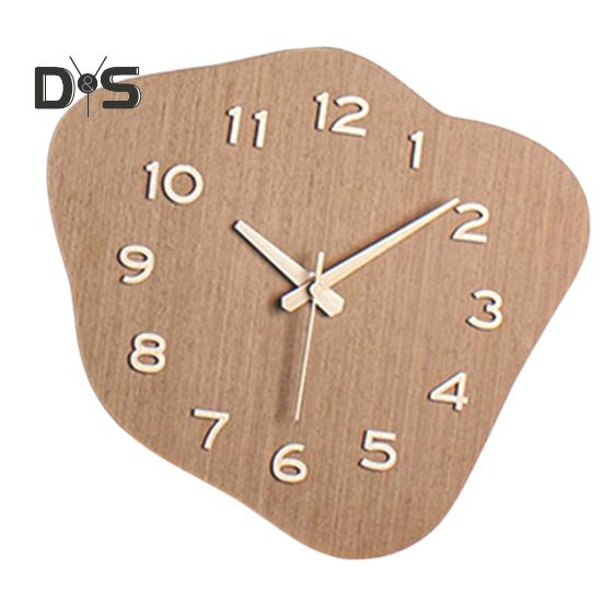 Decorative Clock High Precise Easy To Install Cloud Shaped Battery Powered Non-Ticking Silent Wall Clock