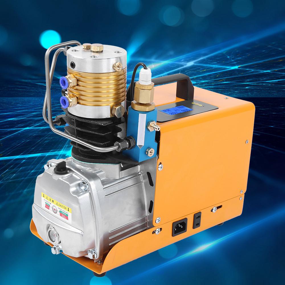 Air Compressor Pump 30MPa 4500PSI Intelligent Digital Display Pressure Control SetUS Plug 110V