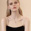 Women's Shining Planet Necklace: Elegant and Versatile Fashion Jewelry Clavicle Chain