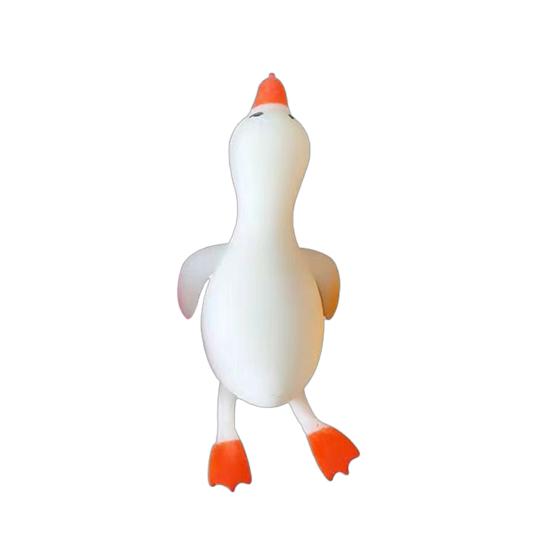 Mini Duck Squeeze Toy Lying Duck Anxiety Relief Sensory Toy Slow Rising Animal Stress Ball School Office Desk Fidget
