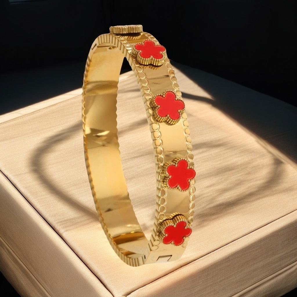 Bracelet Girls Niche Titanium Steel Jewelry Premium Sense Ins Wind Nail Opening Jewelry