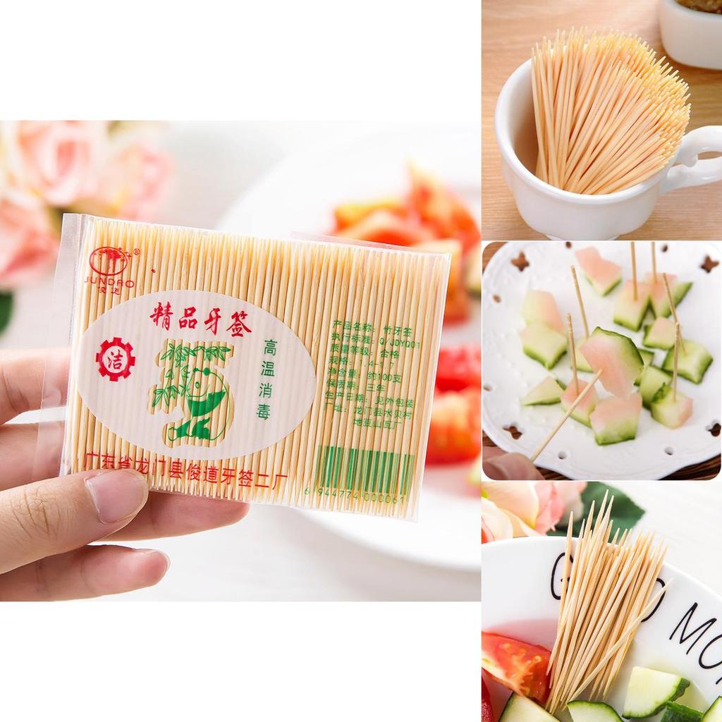 Premium Quality Bamboo Toothpick Disposable For Home And Restaurant Use
