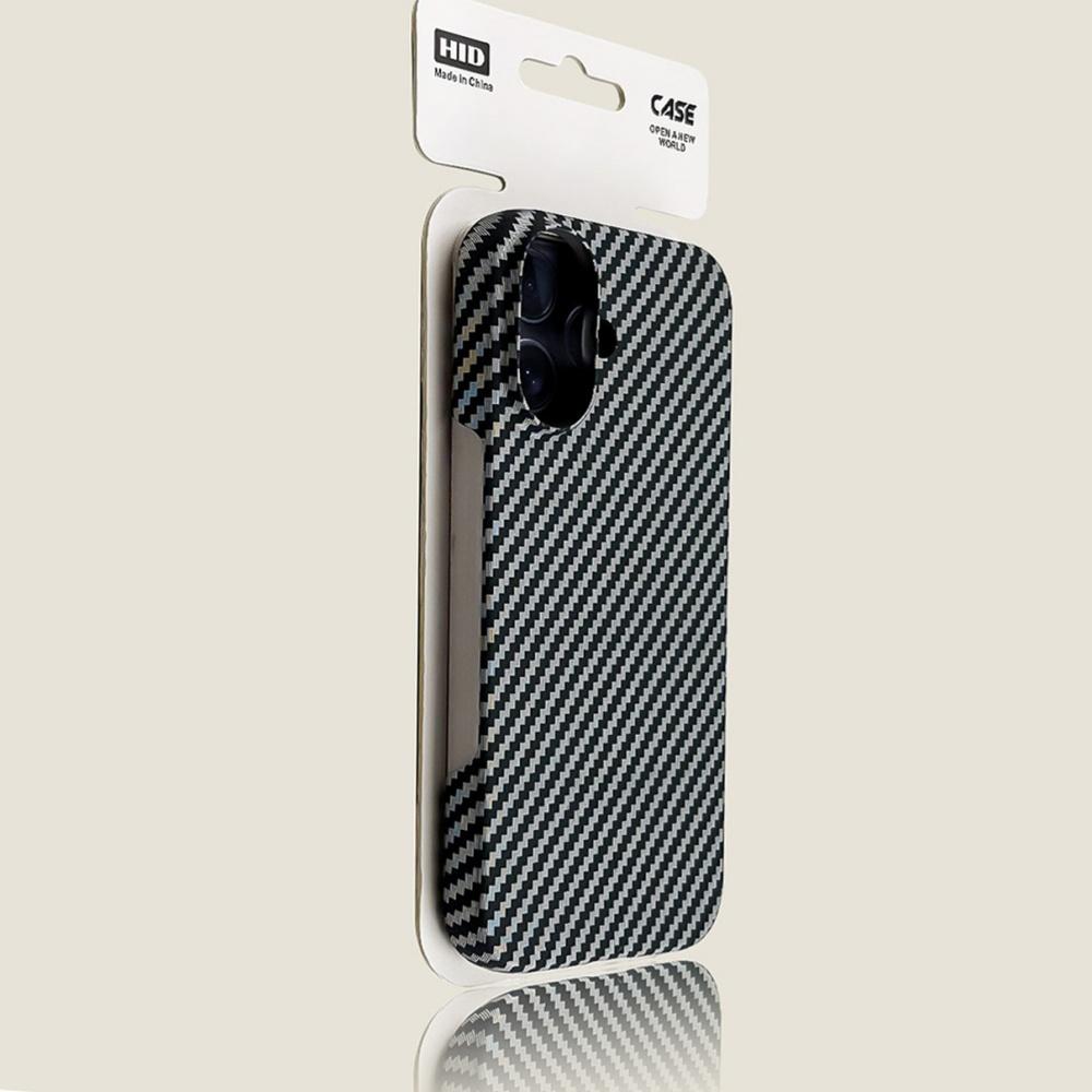 Ultra dünne Kletterer Hart-PC-Hülle für iPhone 17 Air 16 15 14 13 12 17 Pro Max Plus Atmungsaktive Frosted Carbonfaser-Textur Abdeckung