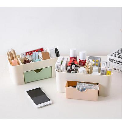 Drawer Storage Box Desktop Storage Plastic Sundries Box Skin Care Cosmetics Remote Control Jewellery Storage Box Wholesale