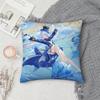 Genshin Impact Furina Pillow Case Square DoubleSided Printing Sofa Cushion Cover Pillowcase Bedroom Bedside