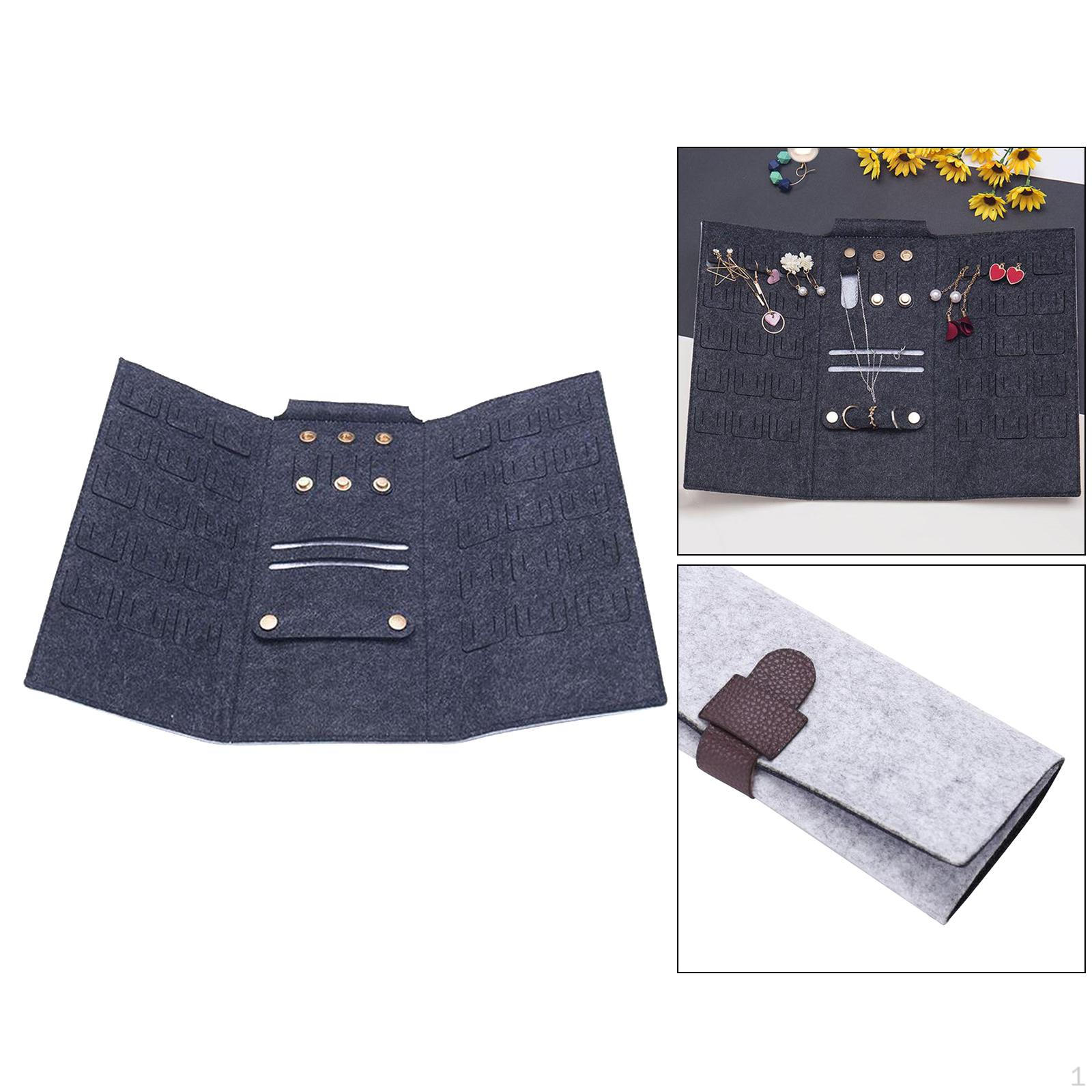 

Organizer Roll Earrings And Gray Normal