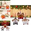 Unique Plush Christmas Ornaments With Santa Snowman And Reindeer Designs Perfect For Holiday Celebrations