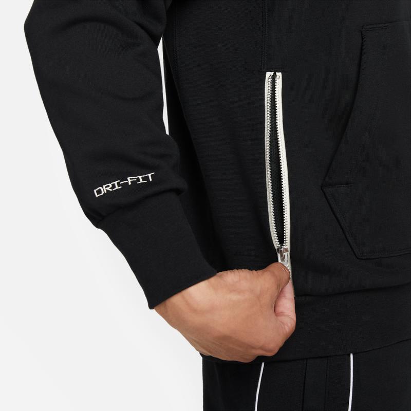 Nike Sweatshirts Men's Black Hooded Moderate Regular DQ6104-010