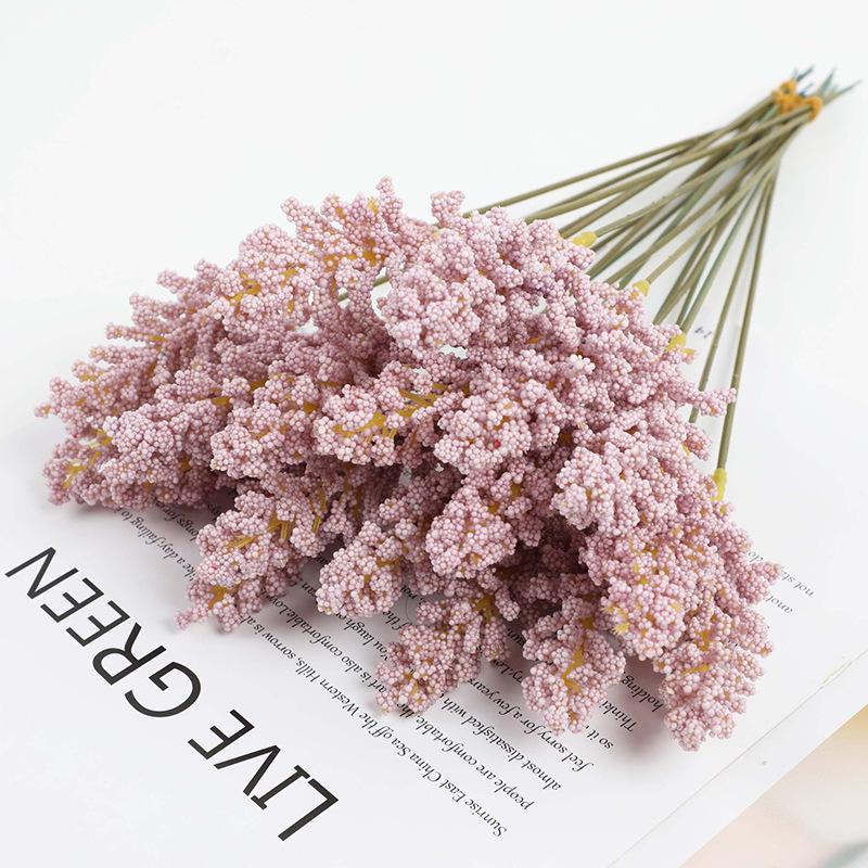 Artificial Flower Foam Wheat Garden Wind False Grain Home Decoration Photography False Flower Bouquet Decoration