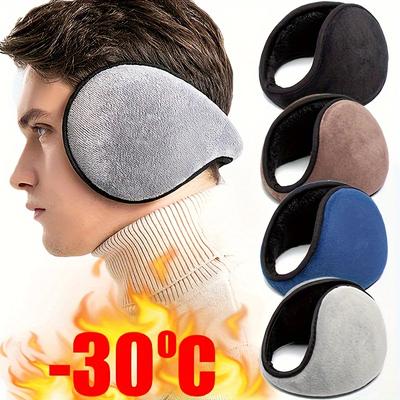 Winter Warm Earmuffs for Men and Women Extra Earmuffs for Men and Women Adult Earcaps Plus Fleece Earmuffs