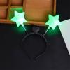 Bouncing Star Shape Headband Carnival Performances Hair Hoop for Adult Unisex