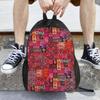 HQ Bohemian Traditional Oriental Moroccan Backpack Daypack Large Capacity Kids BookBag School Bag Shoulder Bags for Men Women