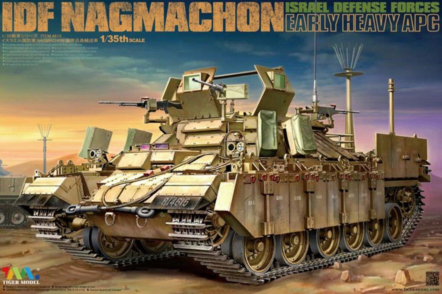 

Tiger Model Масштабная модель Бронированная машина пехоты «Нагмахон» Армии обороны Израиля Пластиковая модель-конструктор TML4615 1/35 (Ранняя модель)