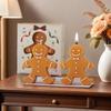 Gingerbread Man Scented Christmas Candle Ornament