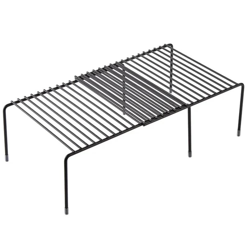 

Retractable Iron Seasoning Rack – Multifunctional Cabinet Organizer with Wash Basket & Spoon Holder чёрный