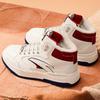 Anta 982 Fleece Lined Comfortable Thermal Abrasion Resistant High top Skateboard Shoes Women's White Blue Red 122448961-2
