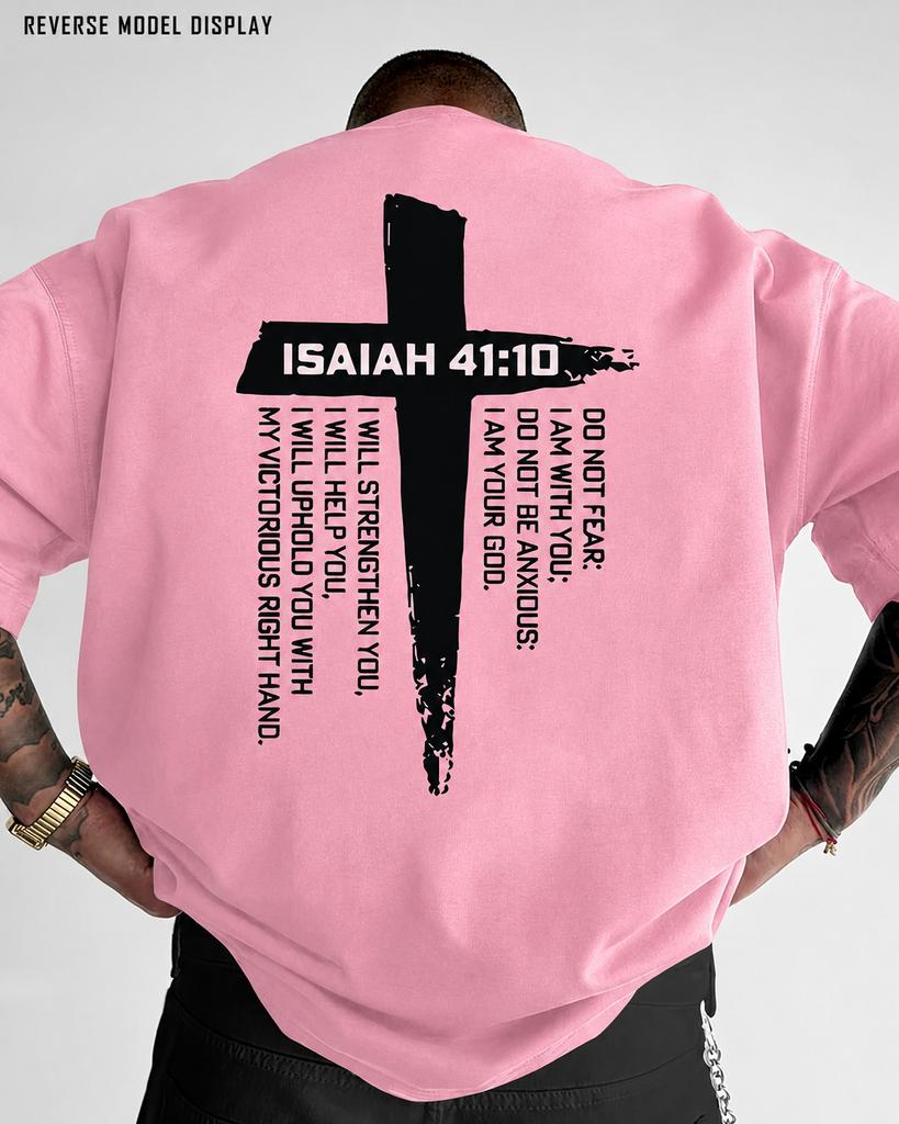 Christian Cross and Bible Verse Graphic Tee for Unisexs Clothing Unisexs Breathable Cotton Perfect for Summer Casual Streetwear