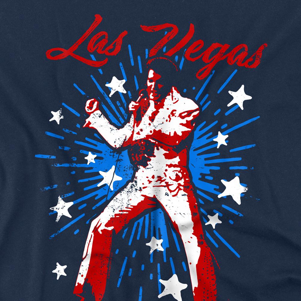 Elvis Presley Unisex Erwachsener Vegas Superstar T-Shirt