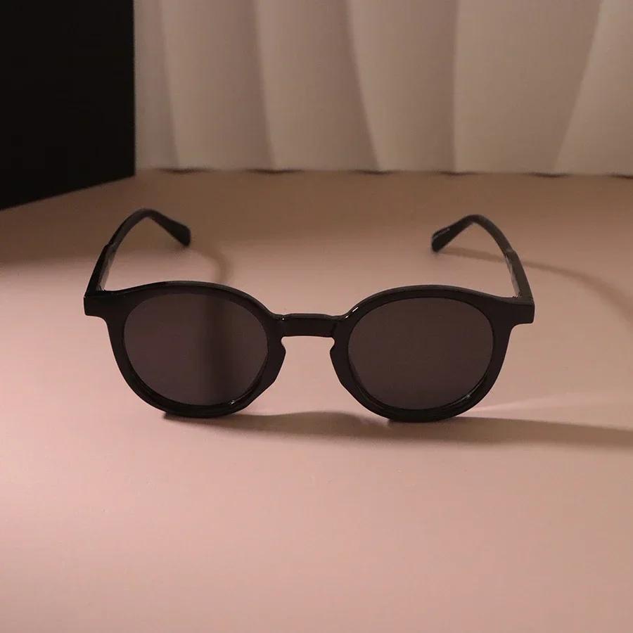 Brand Round Vintage Sunglasses Women Men Fashion Designer Retro Sun Glasses Female Male Mirror Outdoor Punk